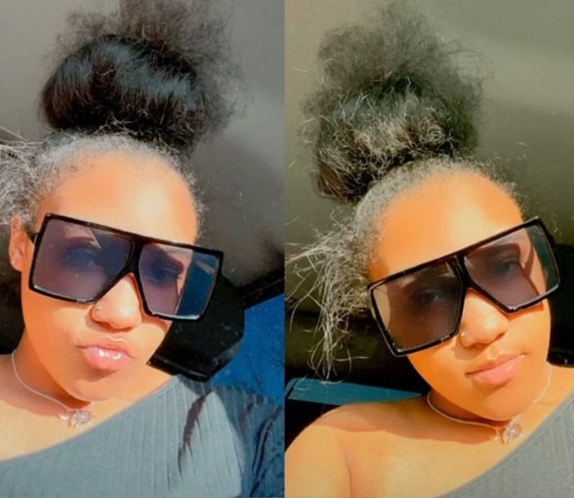 Faded oversized flat top thin frame gradient tint square sunglasses (color options)