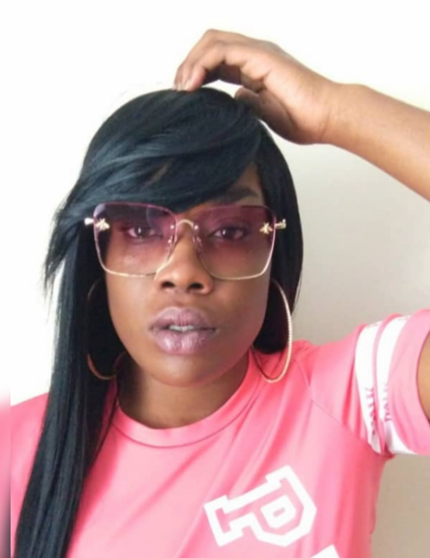 B-Fly light weight butterfly design gold metal frame tinted sunglasses (color options)