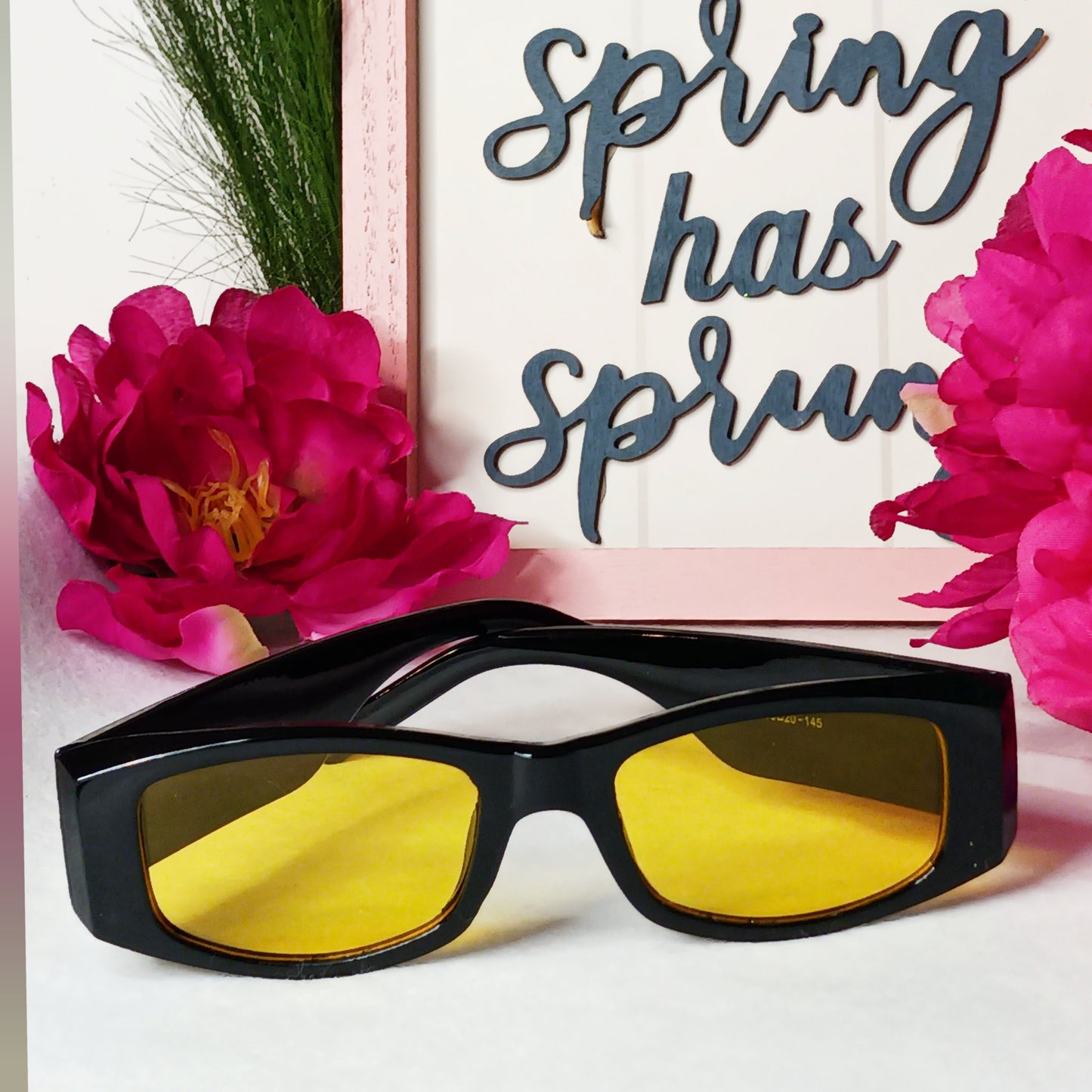 Take Flight small retro polarized alphabet tinted sunglasses (color options)