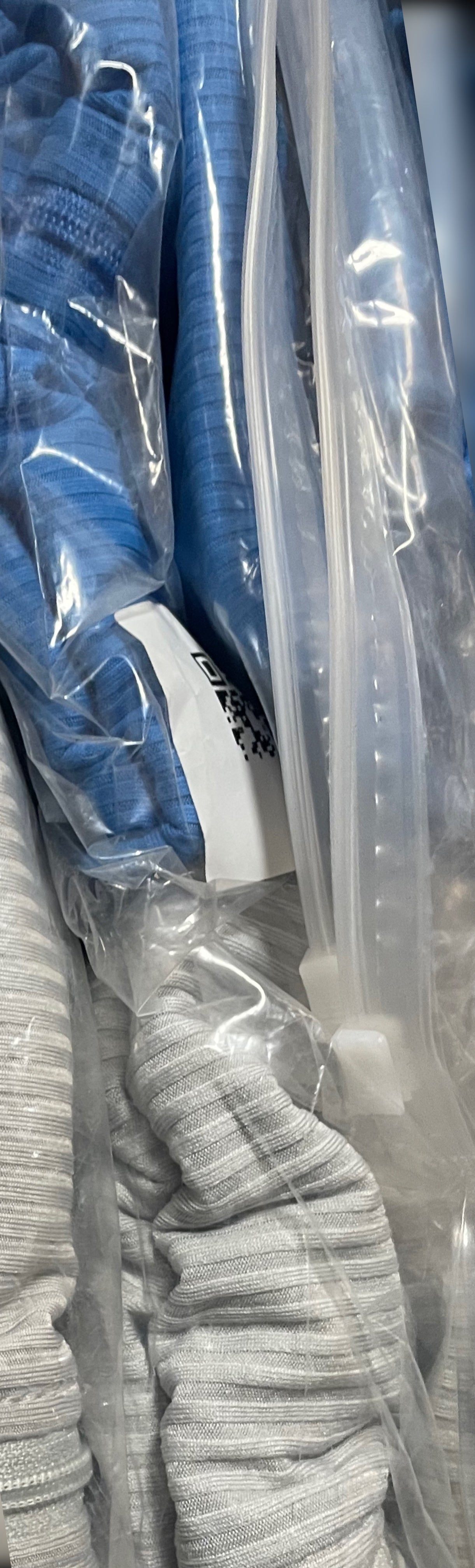 Lucky Babe cuffed high zip-up collard cropped ribbed jacket pants set (S-XL) color options