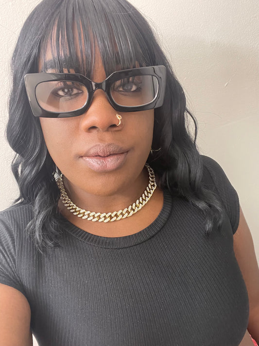 Clueless small frame rectangle sunglasses (color options)