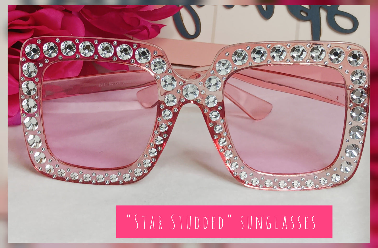 Star Studded sunglasses (color options)