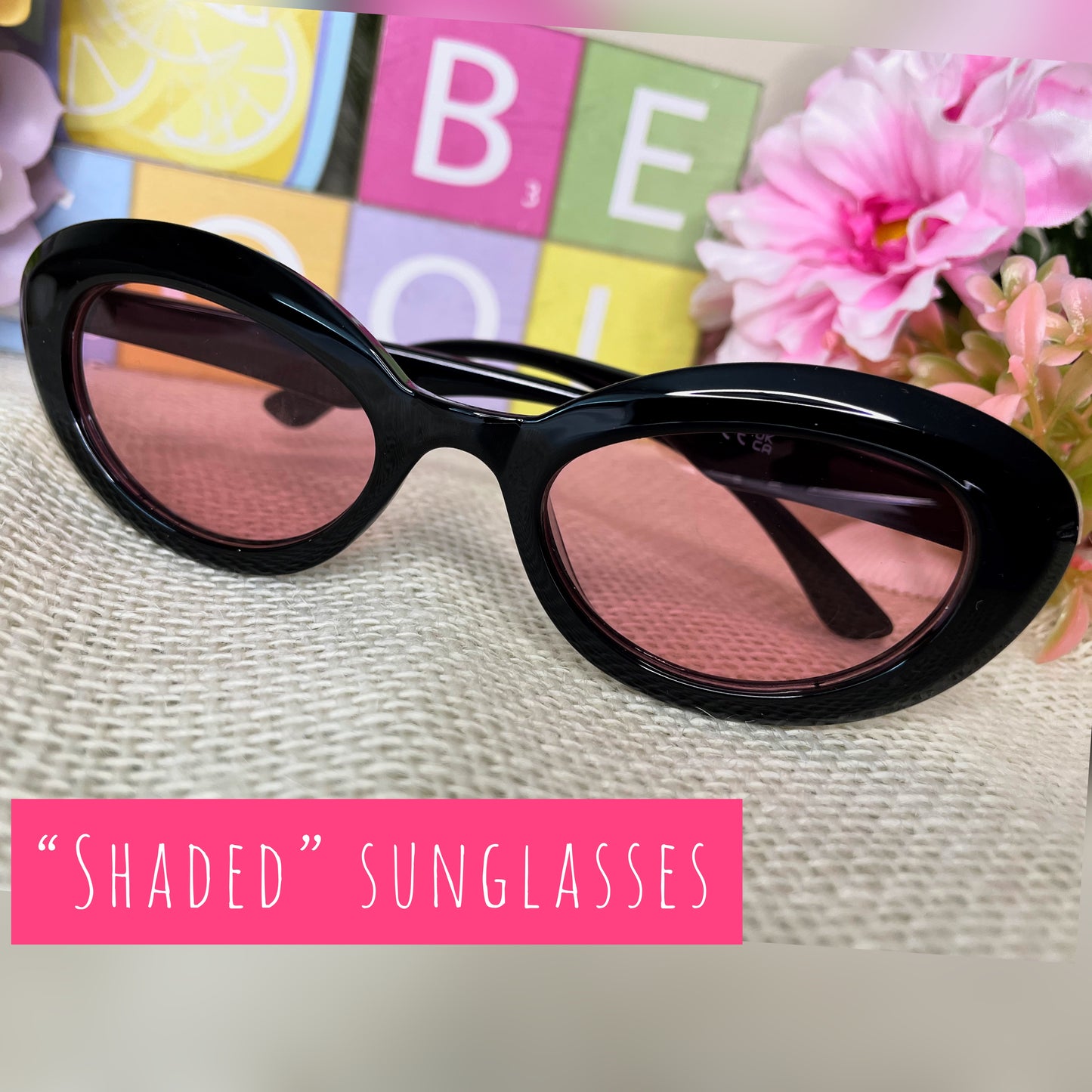 Shaded sunglasses (color options)