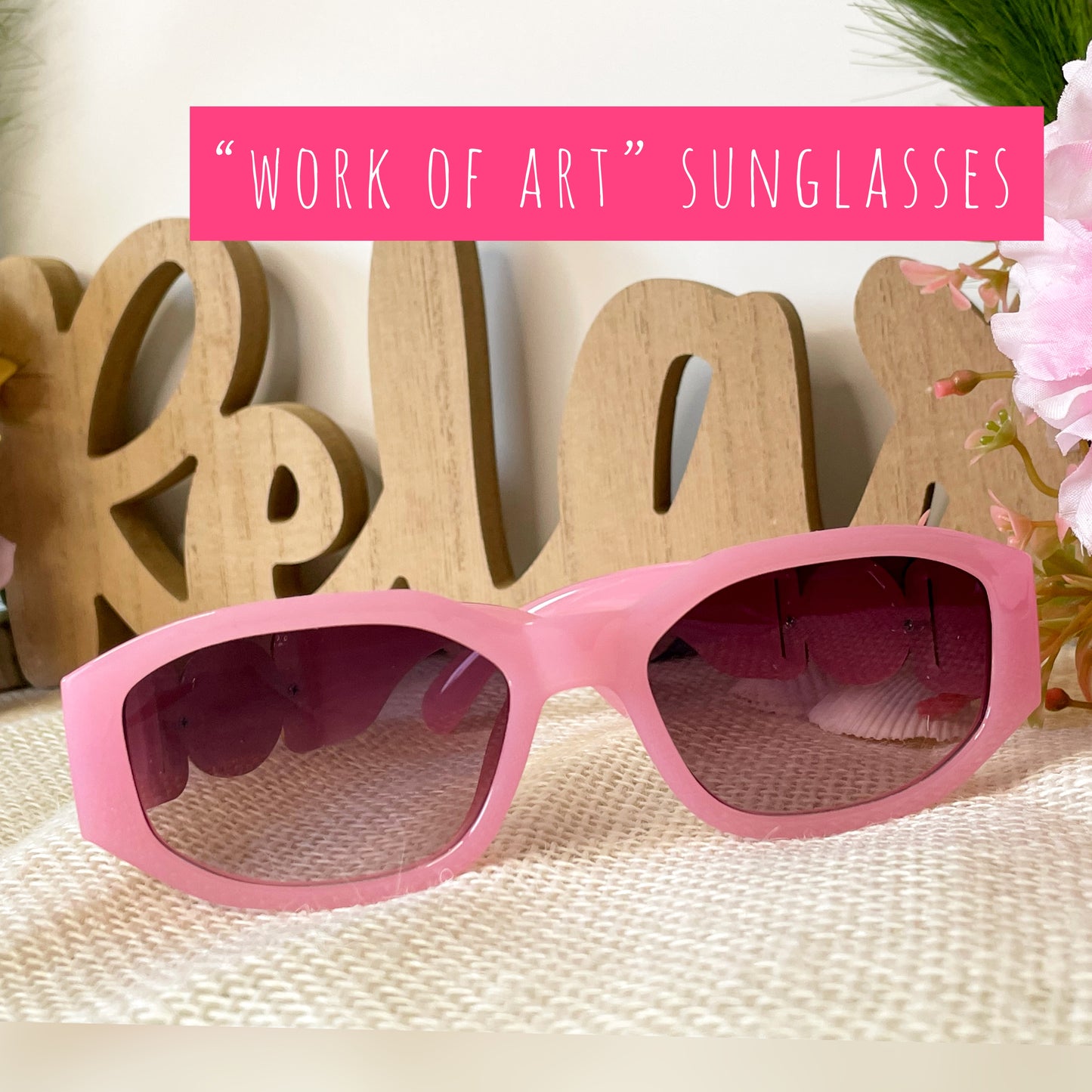 Work Of Art sunglasses (color options)