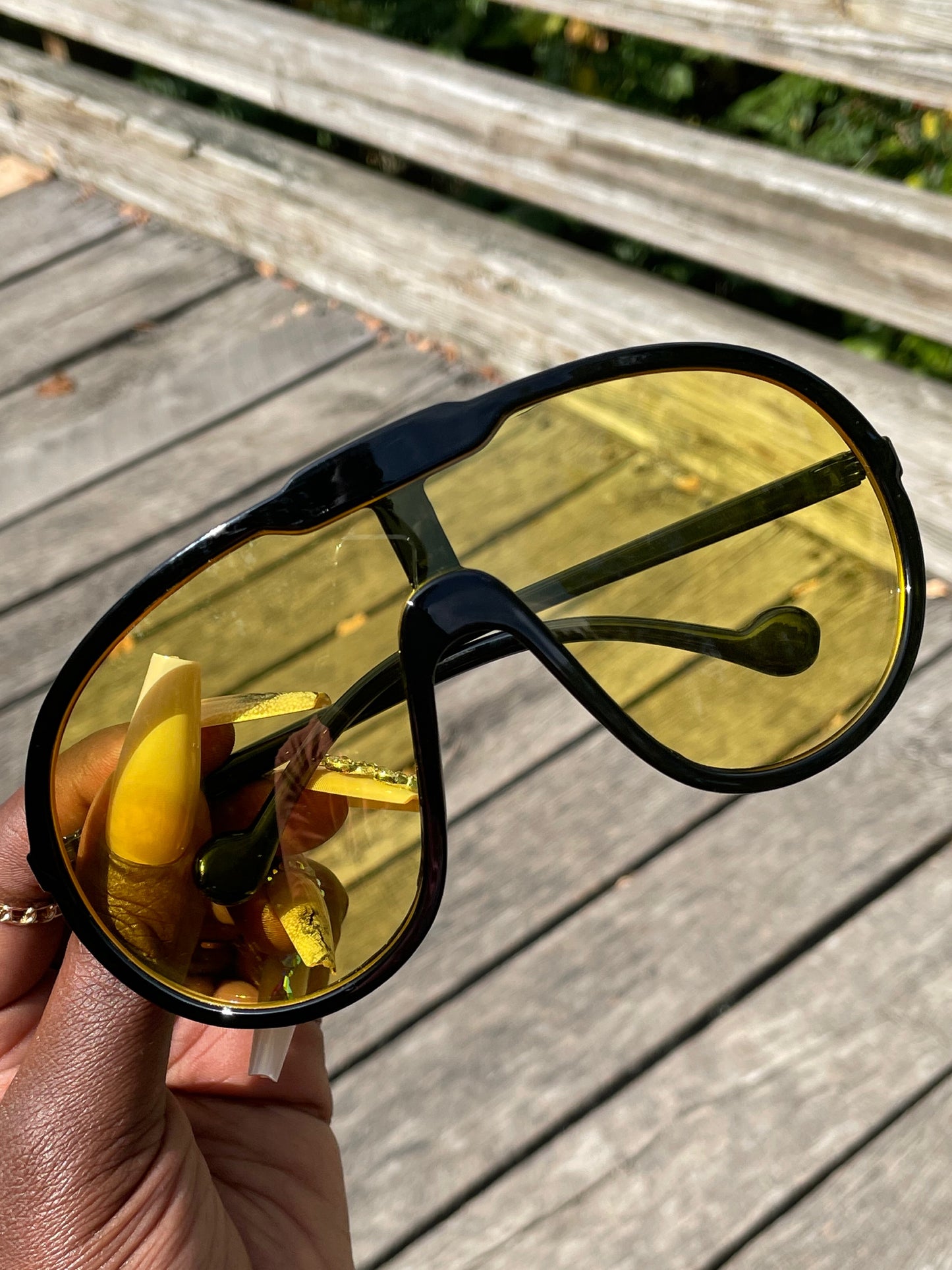 Pool Side oversized sunglasses (color options)